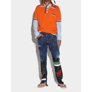 NEW DSQUARED2 dark bob wash cool guy jeans in blue